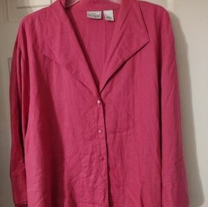 Kim Rogers Size 3x Linen pants and top